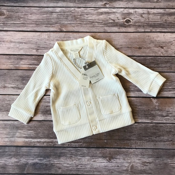 GAP Other - Baby Gap Organic Cotton Cardigan Sweater- 0-3m